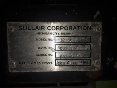 USED SULLAIR 32-300 L