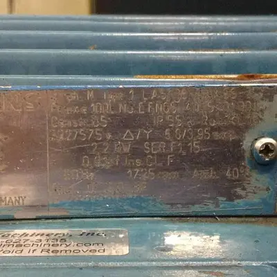 USED NELMOR G810LS 3 HP