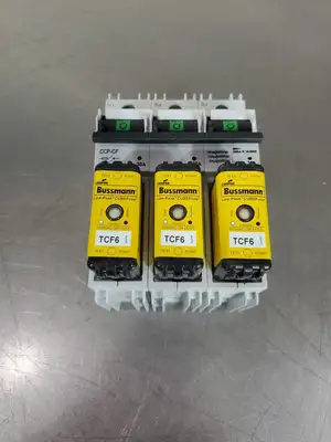 Used Cooper CCP-3-30CF + (3) TCF6 600VAC CUBEFuse Fuses South Carolina US | Palmetto Automation #1519373