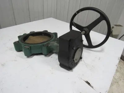 Stockham LG722-BS3-E 8" Lug Type Butterfly Valve W/Manual Hand Wheel Actuated