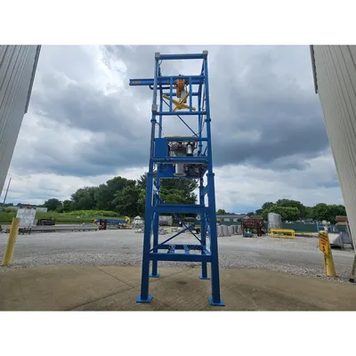 Surplus Material Transfer 4000 LB Bulk Bag Discharger Unloader food grade UNUSED