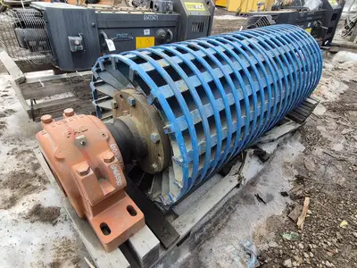 Tail Spiral Flat Conveyor Pulley CV02, CV03