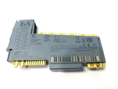USED B&R REV. I0 DIGITAL OUTPUT MODULE 12-DIGITAL OUTPUTS