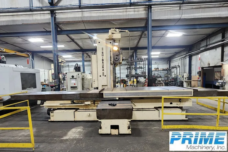 1979 TOSHIBA BFT-13C-W3 BORING MILLS, HORIZONTAL, TABLE TYPE | Prime Machinery