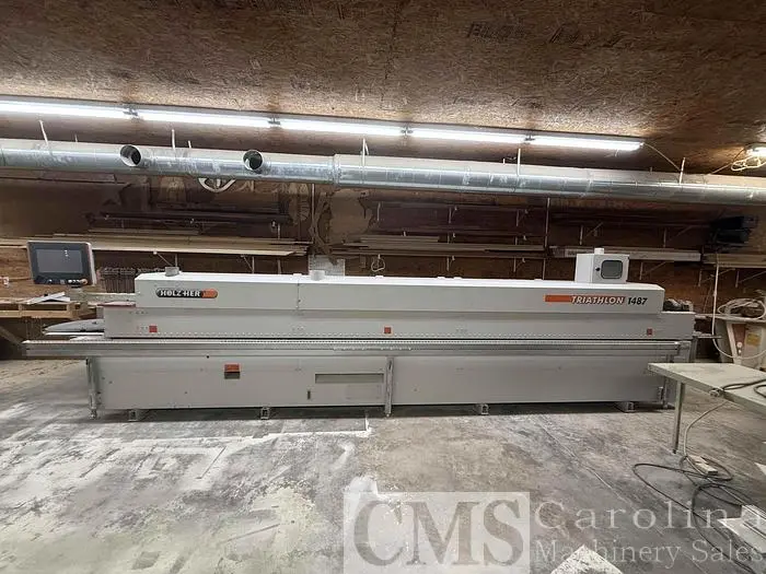 Used 2009 HOLZ-HER TRIATHLON 1487  EDGEBANDER Edge Banders New York US | CAROLINA MACHINERY SALES #421424
