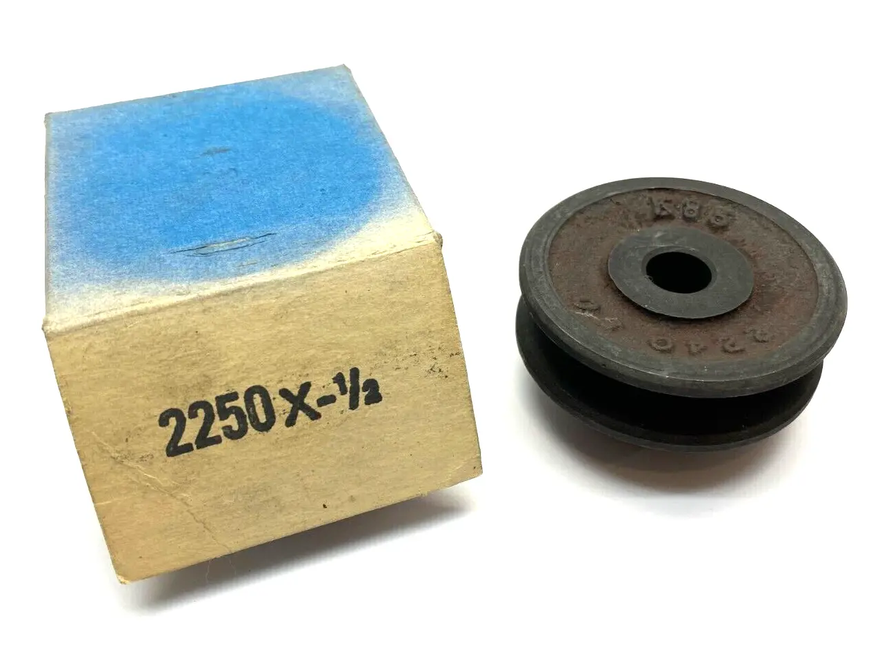 USED MAUREY SINGLE CHANNEL V-GROOVE PULLEY