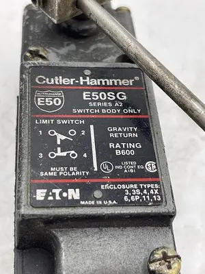 Used CUTLER HAMMER CUTLER HAMMER E50SG. E50DG1 Misc Electrical & Power Parts | ND Industrial Surplus #1212693