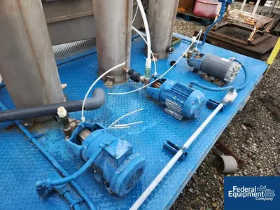 USED Westech 6 Sq. Ft. Westech Belt Vacuum Filter Skid