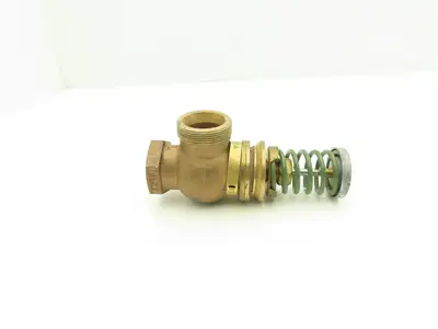 Johnson Controls V-3752-6009 1" Steam Union Angle Valve 3-6 PSI *READ*