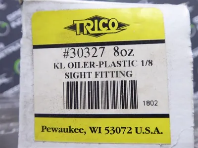 Trico #30327 8 oz. Plastic KL Oiler Bowl New NIB