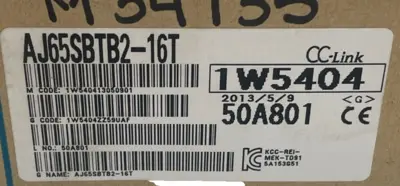 NEW MITSUBISHI AJ65SBTB2-16T CC-LINK PLC MODULE AJ65SBTB216T