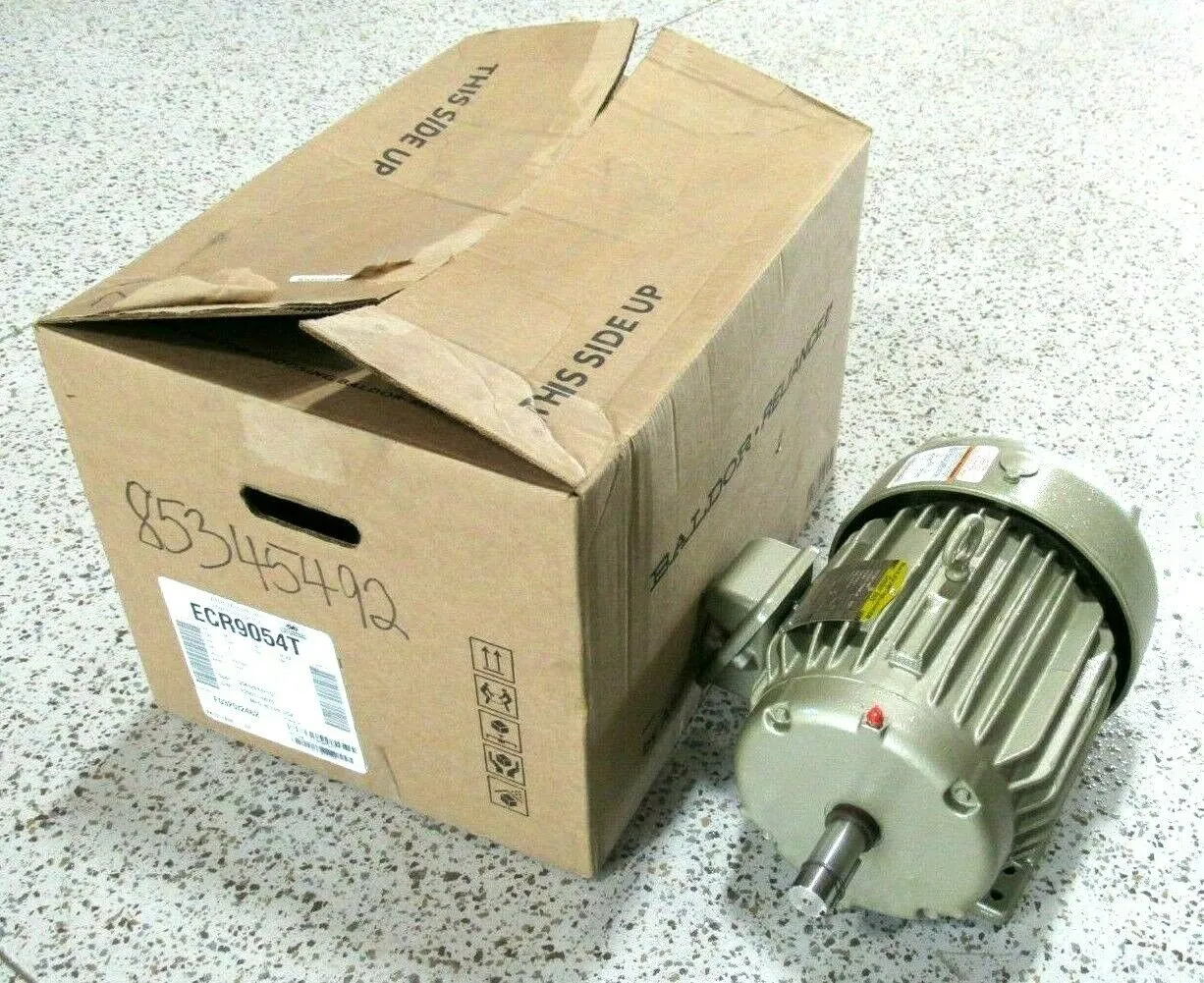NEW BALDOR ECR9054T MOTOR 5HP 230/460V 1750RPM 1-1/8" DIA, 06K520Y441G1