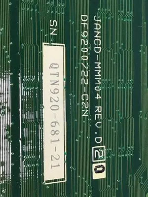 USED YASKAWA JANCD-MCP02B-1 REV D
