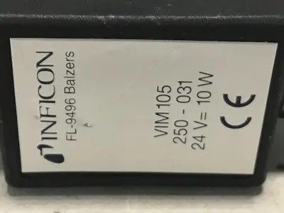 USED INFICON FL-9496 BALZERS