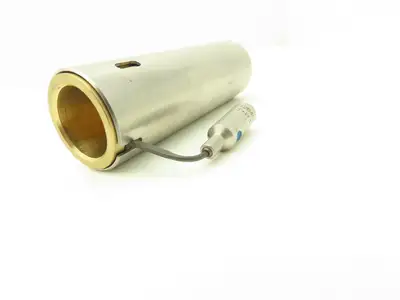 T&H 126408CE Injection Mold Nozzle Heater 4.22" L x .94" ID x 1.34"OD Brass Body