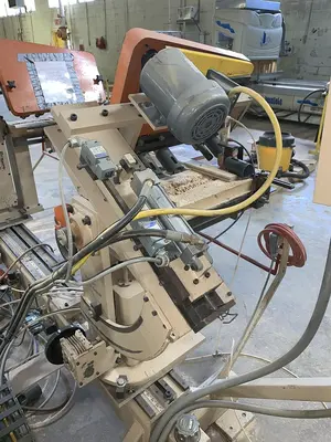 NICHOLS DOUBLE-END ANGLE BORING MACHINE