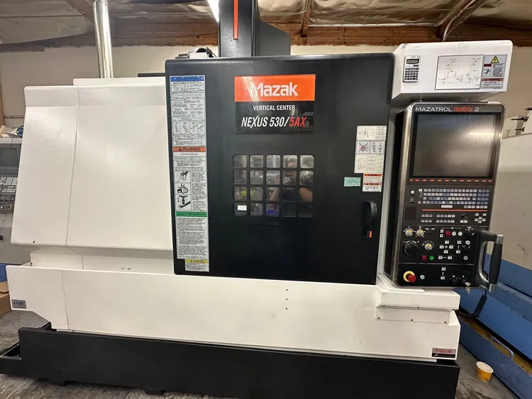 Used 2015 MAZAK NEXUS 530C/5AX Vertical Machining Centers California US | Machinery Network #170654