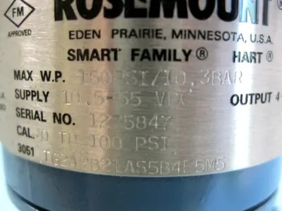 New | in-Stock Rosemount 3051TG2A2B21AS5B4E5M5 Sensors New Hampshire US | Bitter End Trading #1452821