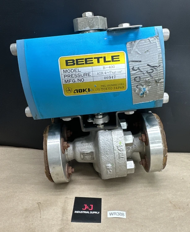 New | in-Stock AOKI CO. LTD.  BEETLE B-400 Valves/Fittings Indiana US | J&J Industrial Supply #521566