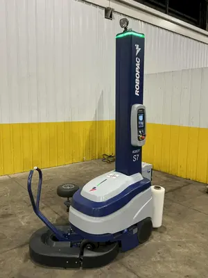 2023 ROBOPAC ROBOT MODEL #S7 PVS PORTABLE SHRINK WRAPPER MACHINE: YOBRO #25236
