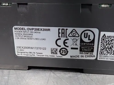 NEW DELTA DVP20EX200R