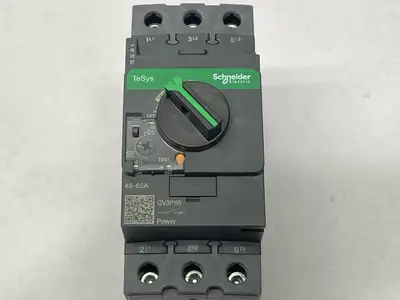 USED SCHNEIDER TESYS DECA MANUAL STARTER AND PROTECTOR 3P 48-65A