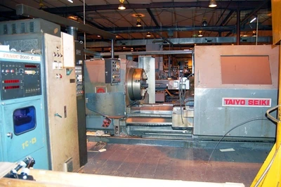 Used TAIYO SEIKI KY-8035N Oil Field & Hollow Spindle Lathes Pennsylvania US | Hadanich Machine #1443627