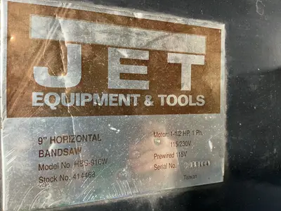 Used JET HBS916W Horizontal Band Saws Ohio US | HGR 24 #1498550