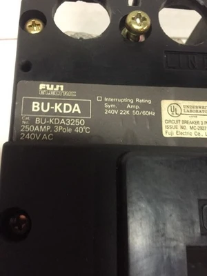 USED Fuji Electric BU-KDA3250