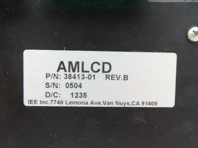 Visi-Trak 38413-01 REV B AMLCD HMI Interface w/ Training Manual