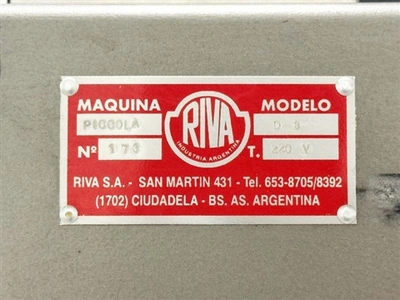 Used RIVA _UNKNOWN_ Tablet Presses Connecticut US | DMC Industries #1281645