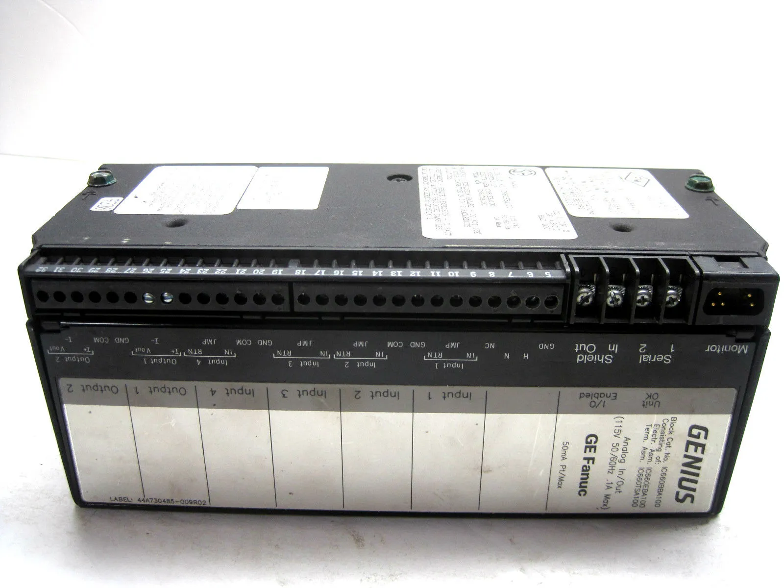 USED GE Fanuc IC660EBA100 Analog Module