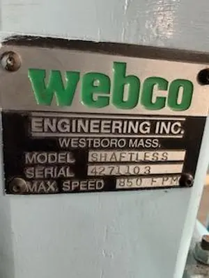 45" Webco Embosser