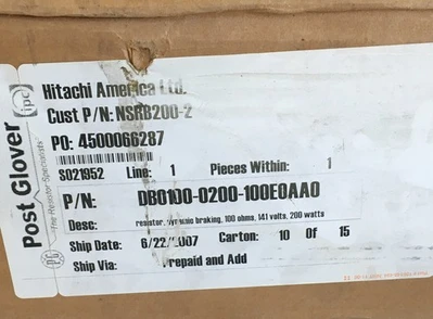 NEW Hitachi NSRB200-2
