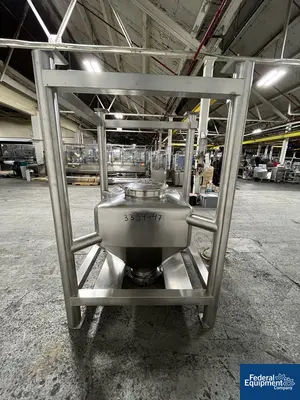 USED Zanchetta 300 Liter Zanchetta Bin, S/S