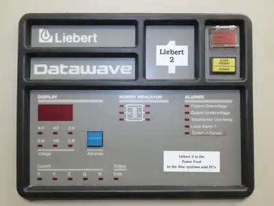 Emerson CAA050C Liebert Datawave Magnetic Synthesizer 50kva HV 480 LV 208Y/120