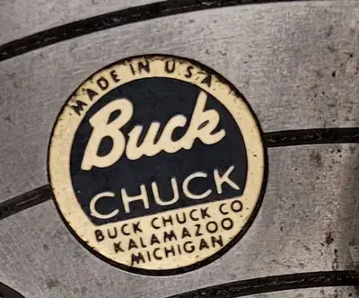 USED BUCK 6408R - 8" – 4 JAW CHUCK