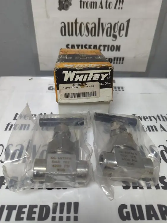 New | in-Stock WHITEY SS-6NTRF6 Misc Electrical & Power Parts Ohio US | Surplus Asset Holdings #1237408