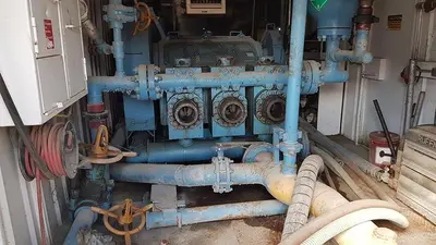 USED EMSCO F-650 TRIPLEX MUD PUMP