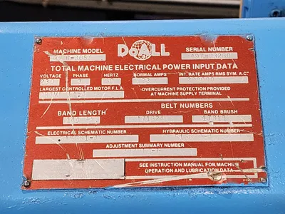 USED DOALL C-305A