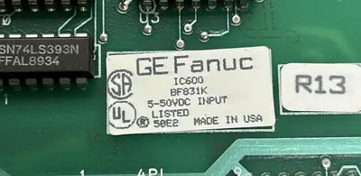 Used GE FANUC IC600BF831K Industrial Controls Ohio US | Surplus Asset Holdings #1237572