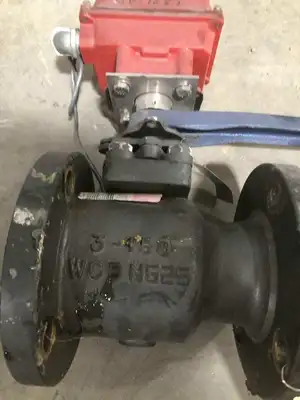 Flow-Tek RF15 3″ WCB Electric / Manual Ball Valve Class 150 125/250VAC