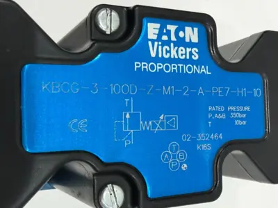 NEW EATON VICKERS KBCG-3-100D-Z-M1-2-A-PE7-H1-10 PROPORTIONAL VALVE