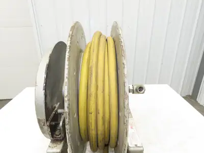 Hannay Reels 716-19-20J SR Retractable Industrial Air Hose Reel 1/2" X 37'