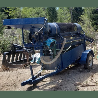 18in Dia. x 7ft Trommel Wash Plant