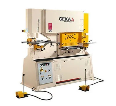 2025 GEKA 40 TON TO 220 TON OF PUNCHING AND SHEARING POWER Ironworkers | Maurice Cohen (12)