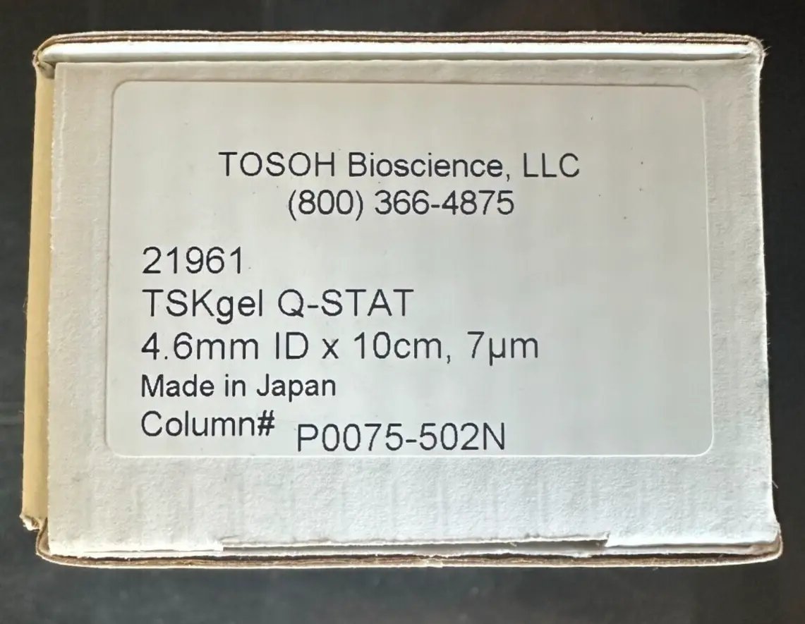 New | in-Stock Tosoh 21961 Miscellaneous Laboratory Equipment California US | CAL-L Enterprises #1459171