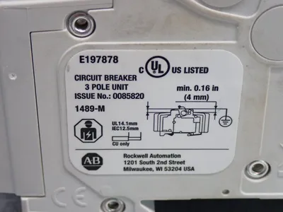 NEW ALLEN BRADLEY 1489M3D200