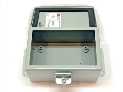 Used NVENT HOFFMAN Industrial Control Panel Hinged Enclosure 6"L x 4"W x 3"H Electrical Boxes Michigan US | Maverick Industrial Sales #1392964