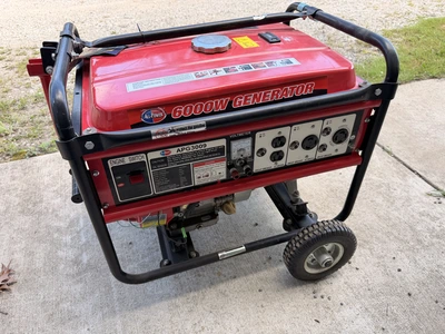 Used ALL POWER APG3009 6000W GENERATOR Portable Generators Michigan US | Miedema Asset Management Group #1395899